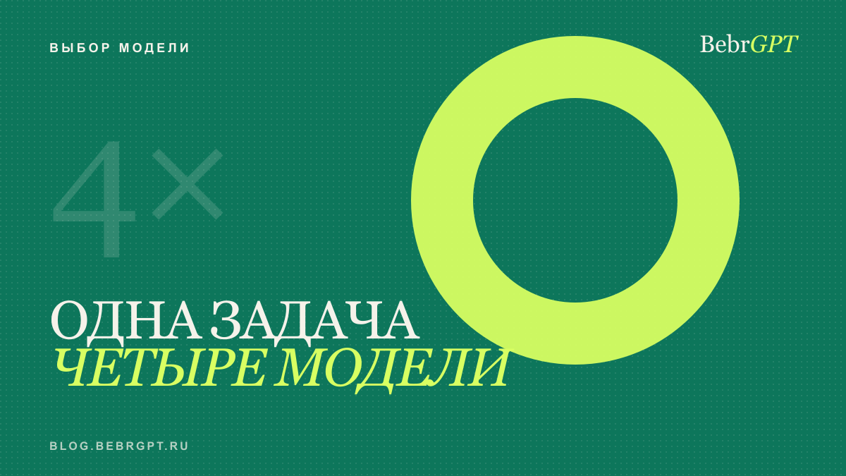 Как выбрать нейросеть под задачу и не переплачивать